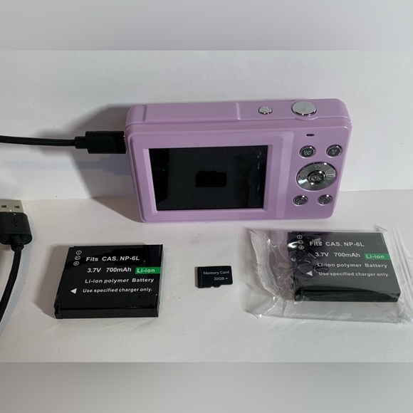 Better Life HD 1080P Digital Camera 44MP Digital Camera 16X Power Zoom purple - Picture 4 of 4